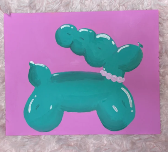 Blue Bubble Braid Baddie 8 x 10